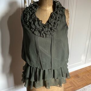 ADIVA SLEEVELESS BLOUSE size S.